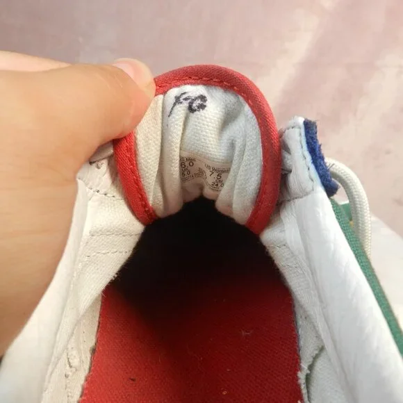 Vans Unisex Multicolored Low Top Classic Lace Up Suede Shoes Size 6M/7.5W - Picture 8 of 8